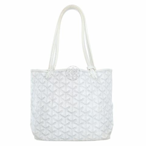 Goyard st best sale louis tote white